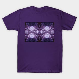 Geometric Pattern of Light Garlands T-Shirt